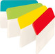 Filing Tabs Post-it Angle/Bright Colors 2"x 1.5"  24Pk