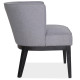 Chair OS Visitor w/ Black Wood Legs Model: Bowery