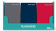 Planners-2 Years Solid Colors (Size: 3.75" W x 6.38"H)