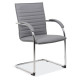 Chair OS Ridge | Sled Based Guest Chair with Chrome Frame