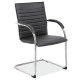 Chair OS Ridge | Sled Based Guest Chair with Chrome Frame