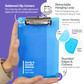 Clipboard w/Low Profile Clip Memo Size 6"x 9"-Plastic