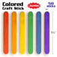 Craft Sticks Colored-Jumbo 50Pk