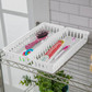 Storage Basket - White, Slim