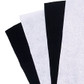 Felt Sheet-Black & White 7.87" x 12" 4ct.
