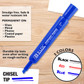 Markers Bazic Assorted Colors/Chisel Tip 3ct.