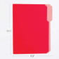 File Folder Letter/Assorted Colors 6Pk