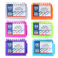 Index Cards 3"x 5" Ruled/White/Spiral w/2 Tab Dividers 50ct.