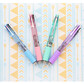 Mechanical Pencil 2in1 & 4 Color Pen w/Grip