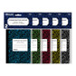 Memo Book 4.5" x 3.25" Mini/Marble 80Ct. 2Pk