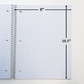Graph Notebook-Ruled/Spiral 4-1" 100Ct.