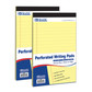 Writing Pad 5"x 8" Canary/Perforated 2ct.