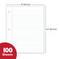 Filler Paper-100 Sheets (Wide/Ruled)