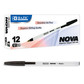 Ball Point Pen-Nova Medium/Black (Dozen)