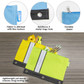Pencil Pouch-3 Rings/Bright Colors