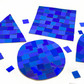 Poster Board-3 Ply 22"x 28" Blue-Metallic