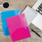 Portfolio-2 Pockets Plastic/Assorted Colors