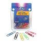 Paper Clips-Assorted Colors (Vynil Coated) #1 100ct.