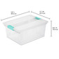 Plastic Box w/Lid 8 1/2 x 11" (Plastic)