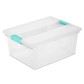 Plastic Box w/Lid 8 1/2 x 11" (Plastic)