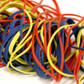 Rubber Bands 2oz Assorted Sizes & Colors