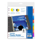 Index Dividers-8 Tabs (Color Tabs)(Plastic)