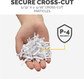 Shredder P-40C 8 Sheets Cross Cut Deskside