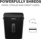 Shredder P-40C 8 Sheets Cross Cut Deskside