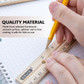 Ruler 12" Wood 3ct.