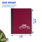 Graph Notebook 4-1" Ruled 200 Pages