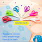Scissors 5" Blunt Tip (Ages 4+) (ASG R10-P37)