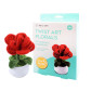 Chenille-Rose Twist Art Floral Kit