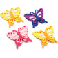 Felt Stickers-Butterflies 4ct