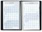 Planner 2027 Daily Appointment 8 x 5" Black