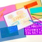 Stencil Lettering Set 4ct.