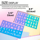 Stencil Ruler Set 20mm 2ct.