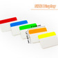 Filing Tabs Bazic Assorted Colors/Stick On (6 Sheets Per Pad) 5ct.