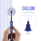 Callum Rollerball Jumbo Ink (Blue)-Tank Needle-Tip 2ct.