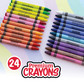 Crayons 24ct. (Bazic)
