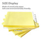 Stick On Notes 3"x 3" Yellow (50 Sheets Per Pad) 4ct.