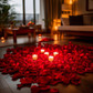 Flower Petals-Red (Fabric)