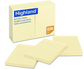 Sticky Notes Highland 4"x 6" Yellow/Ruled (Dozen)