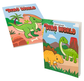 Coloring Book-Dino World (80 Pages)