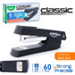 Stapler Pointer Black Half-Strip/Metal (25 Sheet Capacity)