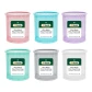 Pencil Holder Assorted Pastel Colors Mesh 4.0" x 3.5"