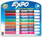 Dry Erase Markers Assorted Colors/Fine Tip EXPO 8Pk (6/48)