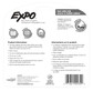 Dry Erase Markers-Magnetic Assorted Colors/Chisel Tip EXPO 4ct.