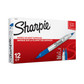 Markers 12Pk Twin Tip Fine & Ultra Fine/Blue SHARPIE
