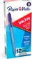 Pen InkJoy 100RT Ball Point Blue/Medium Tip (Dozen) (6/12) (Retractable)