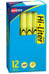 Highlighters 12ct.-Yellow Hi-Liter Pen-Style